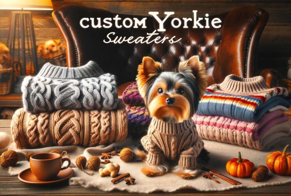 Custom Yorkie Sweaters for a One-of-a-Kind Look
