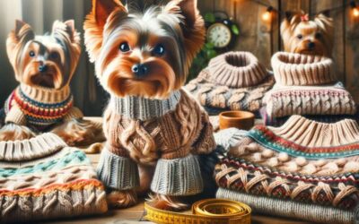 Adorable Knitted Sweaters to Keep Your Yorkie Cozy and Stylish