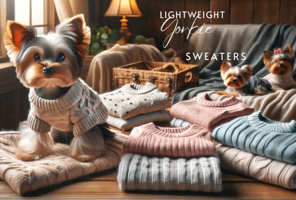 Lightweight Yorkie Sweaters: Keeping Your Pup Cozy and Stylish